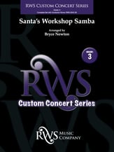 Santa's Workshop Samba Concert Band sheet music cover